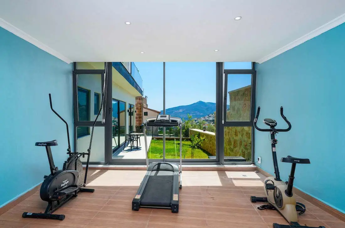 Gym area